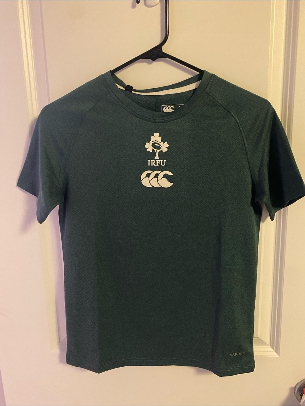 IRFU Youth Short Sleeve Rugby Jersey - Green